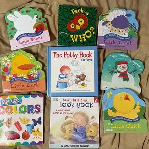 9 kids books.